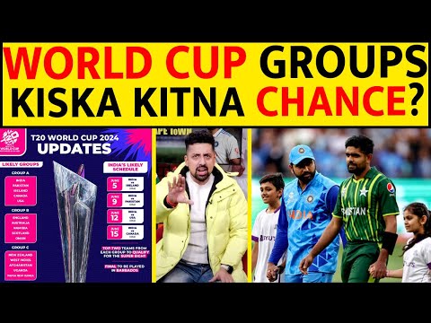 T20 WORLD CUP 2024 GROUPS ANALYSIS- IND | PAK | AUS | ENG