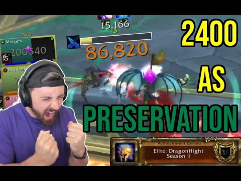 Preservation Evoker Solo Shuffle: Hitting 2400
