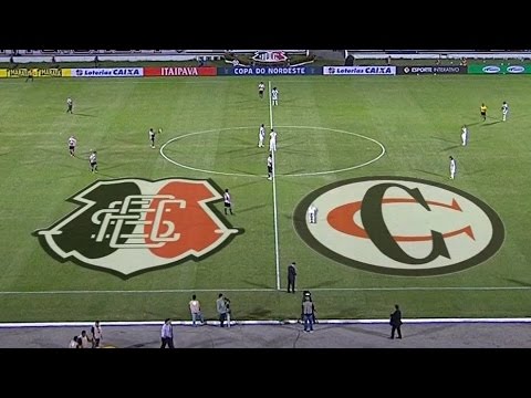 Gols de Santa Cruz 2 x 1 Campinense pela final da Copa do Nordeste 2016