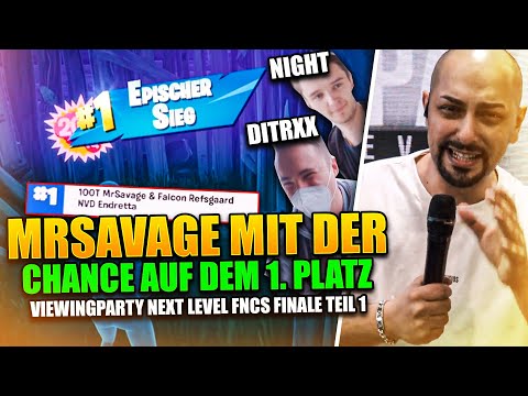 VIEWINGPARTY NEXT LEVEL lachflash mit Ditrx, Sidney, Willy & Night| FNCS FINALE Teil 1