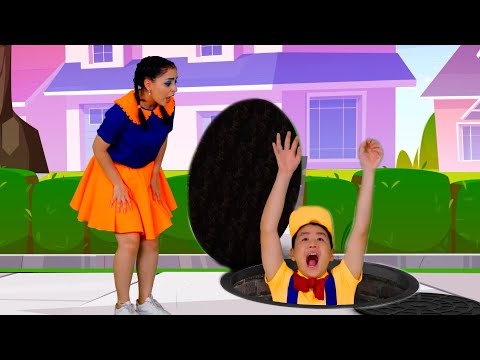 Don't Play on the Manhole Cover 😨 Manhole Cover is Dangerous Song & MORE | Kids Funny Songs