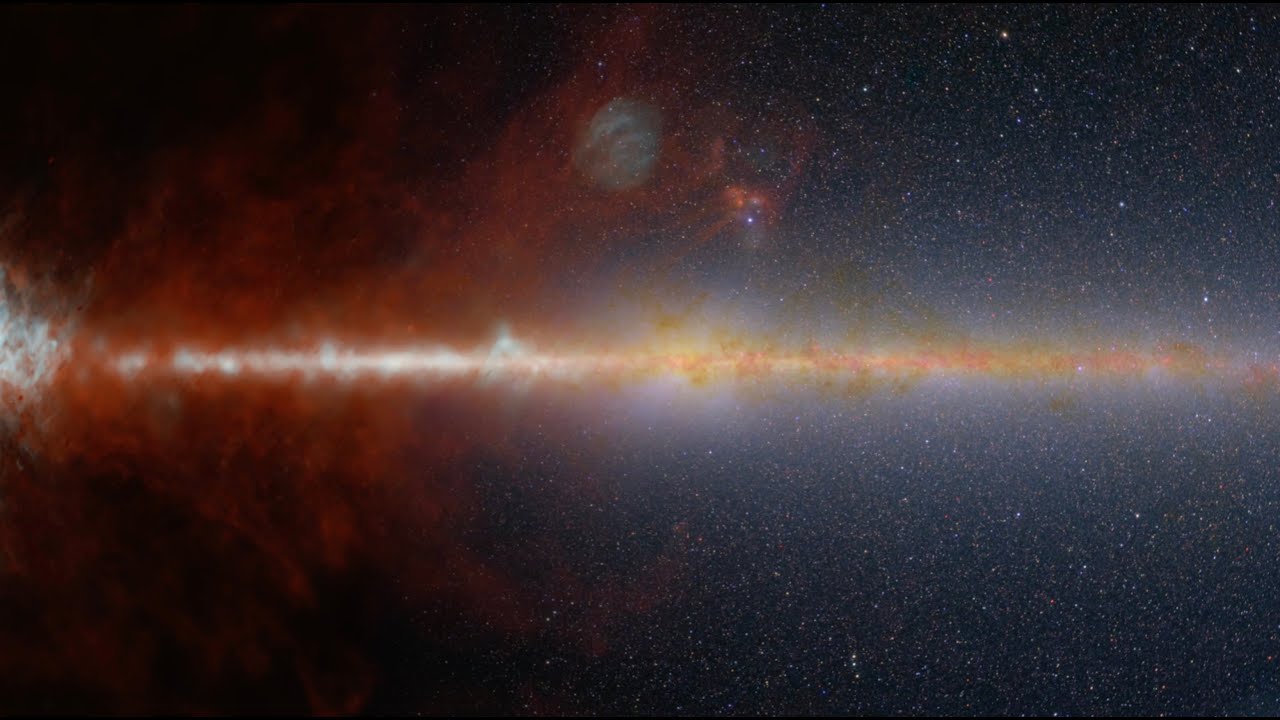 SPHEREx First All-Sky Map &mdash; Panorama - YouTube