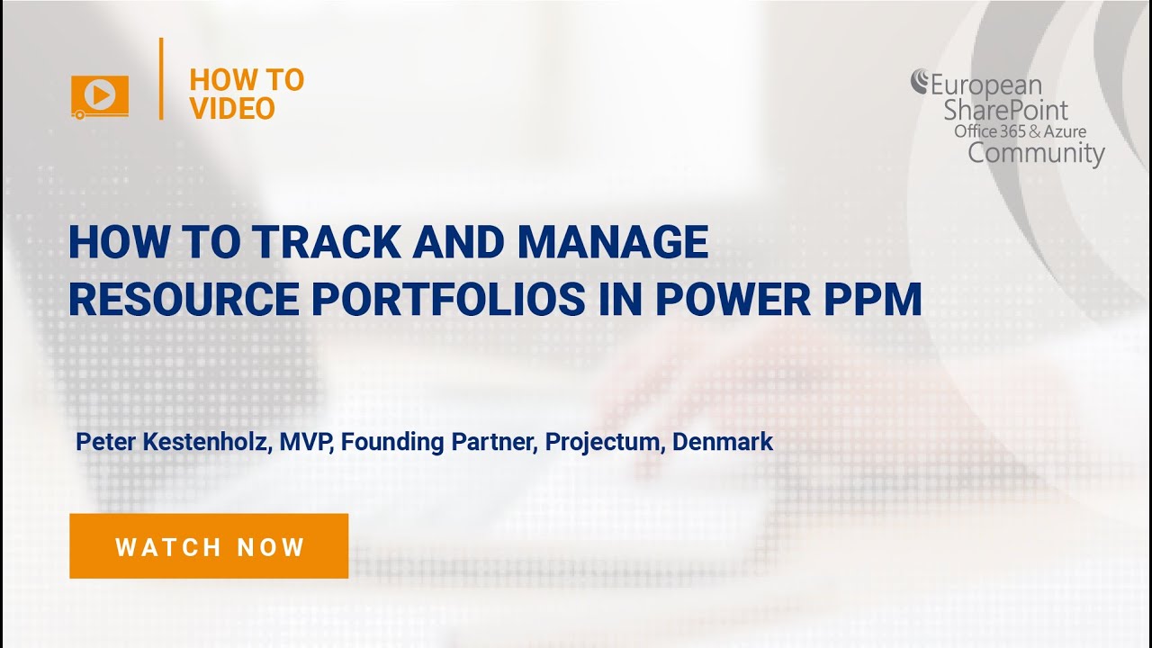 How To Track and Manage Report Portfolios in Power PPM