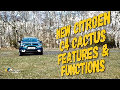 New Citroen C4 Cactus Hatch features & functions tour