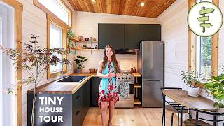 Comfortable Tiny House with Flexible Open Concept Design & Main Floor Bedroom – FULL TOUR