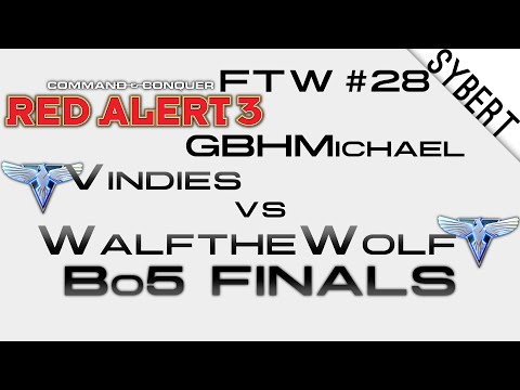 Vindies[A] vs WalftheWolf[A] - Bo5 FTW #28 Finals - Red Alert 3