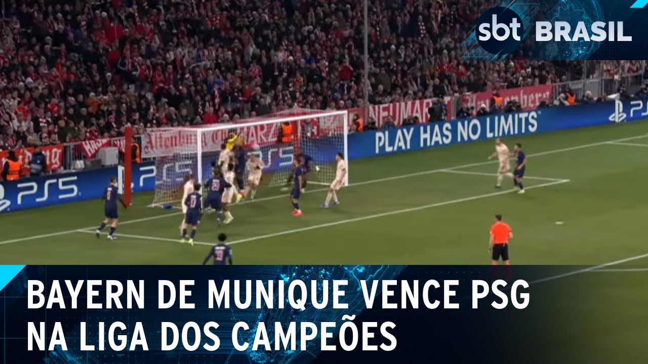Bayern de Munique supera PSG pela Liga dos Campeões | SBT Brasil (26/11/24)