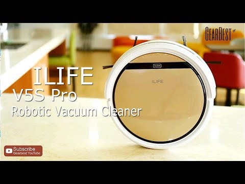 ILIFE V5S Pro Intelligent Robotic Vacuum Cleaner - Gearbest.com