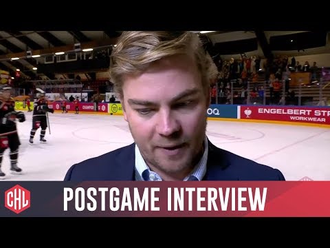 Postgame interviews: Frisk Asker vs. EHC Biel-Bienne