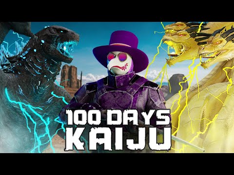I Spent 100 Days in Kaiju ARK... Here's What Happened
