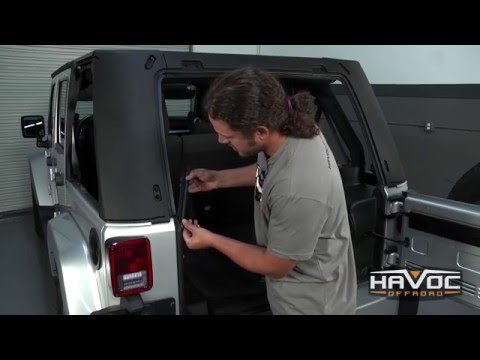 Bestop TrekTop Pro Replacement Soft Top Install on 2011 Jeep JK - HavocOffroad.com