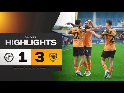 Millwall 1-3 Hull City | Short Highlights | Sky Bet Championship