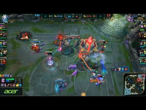 FW vs C9 highlights | League of Legends World Championship 2016 | Group B