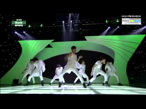 [1080p] 140804 Infinite - Back @ Inkigayo