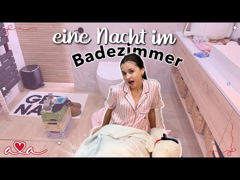 Surviving overnight in my bathroom ౨ৎ Can I do it? 🫧🛁 Ava