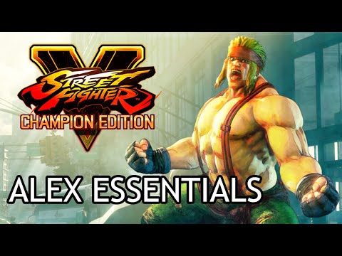 SFV: Alex Complete Starter Guide | Overview, Buttons, Strategy, Neutral, Special Moves