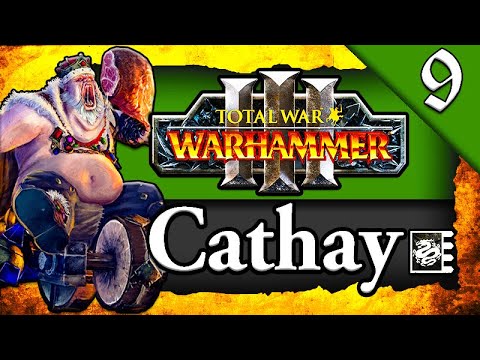 FIGHTING OGRE GREASUS GOLDTOOTH! Total War: Warhammer 3 Cathay Campaign #9