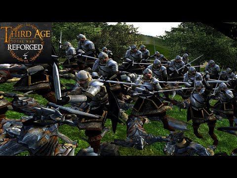 DUNEDAIN OF THE NORTH DEFEND HOBBITON (Siege Battle) - Third Age: Total War (Reforged)