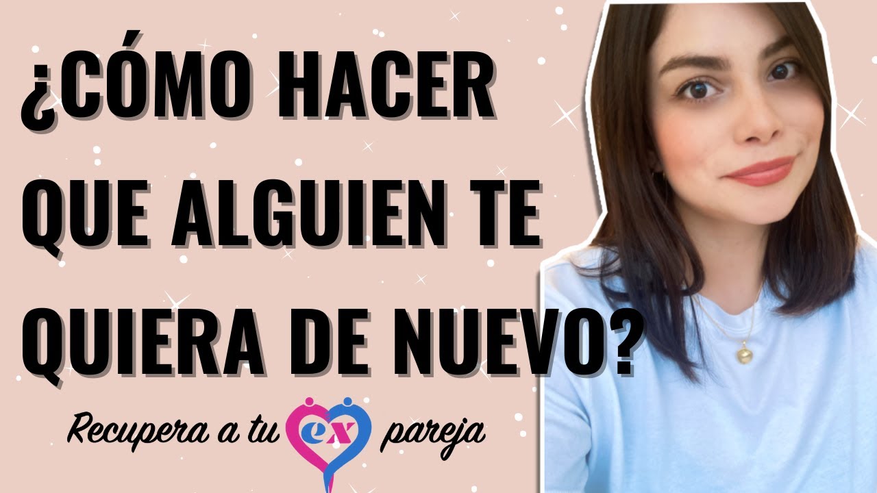 ¿CÓMO HACER que ALGUIEN te QUIERA de NUEVO? | ESTRATEGIA DE SEDUCCIÓN | BRENDA PORRAS
