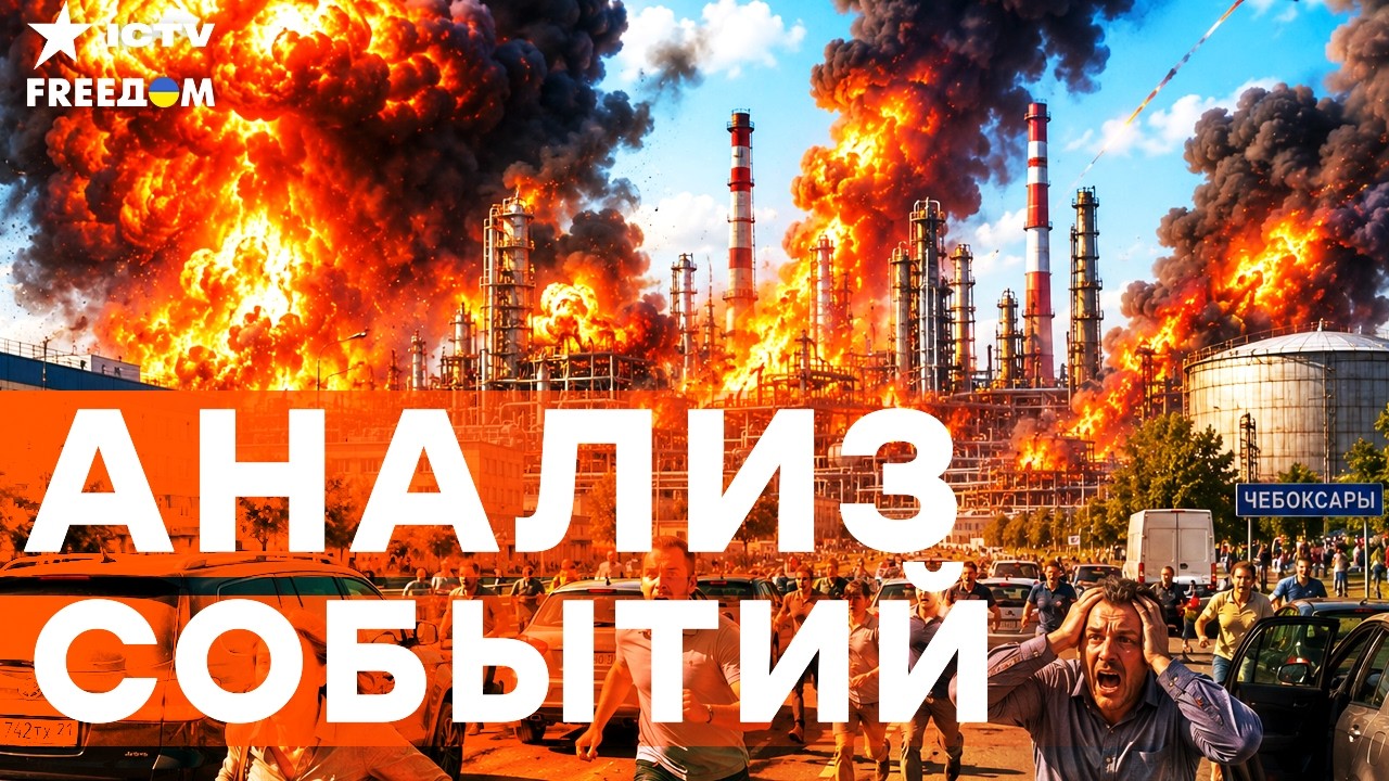МОЩНЫЙ УДАР ПО ВПК РФ! ЧЕБОКСАРСКИЙ завод ПРЕВРАТИЛСЯ в ОГНЕННЫЙ АД | Freedom live