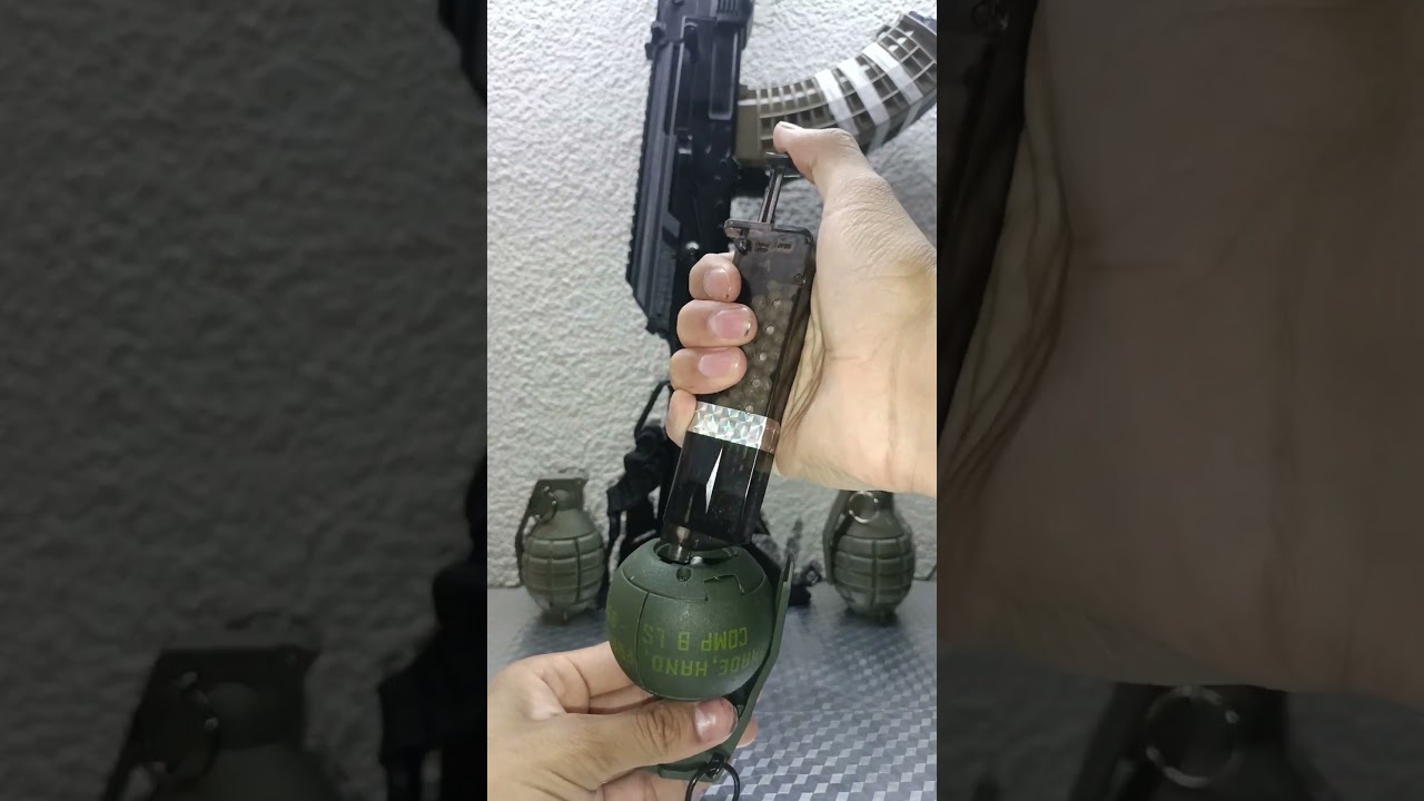 granada M67 #airsoft granade #cqb #unboxing #pubg #m67 #airsoftrifle