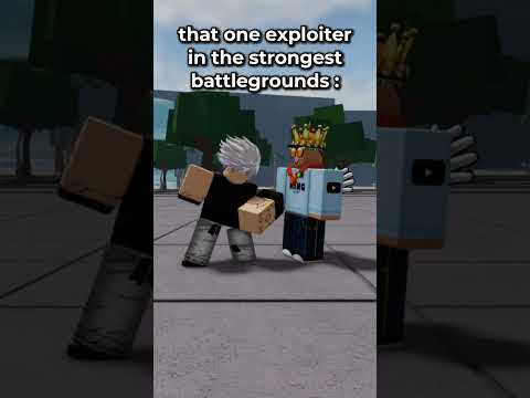 the exploiter that uses animation hacks | the strongest battlegrounds