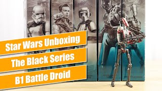 B1 Battle Droid (Jedi: Survivor) Black Series 6" Figure - Star Wars Unboxing