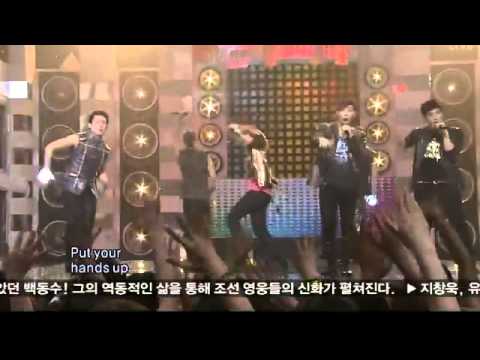 110703 2PM - Hands Up on Inkigayo ✮ 2nd Week
