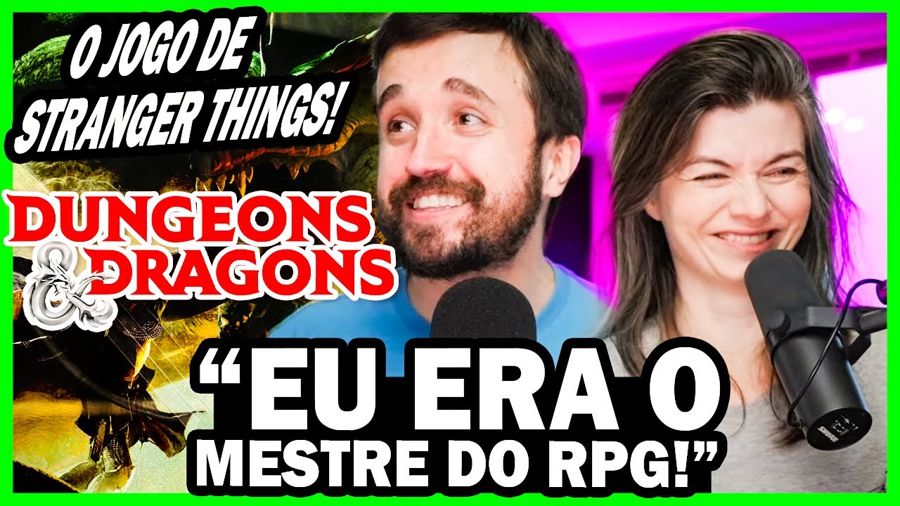 Eu jogava o jogo do Stranger Things - Dungeons & Dragons