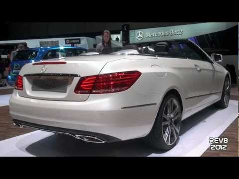 2014 Mercedes E-Class E350 Cabriolet - 2013 Geneva Motor Show
