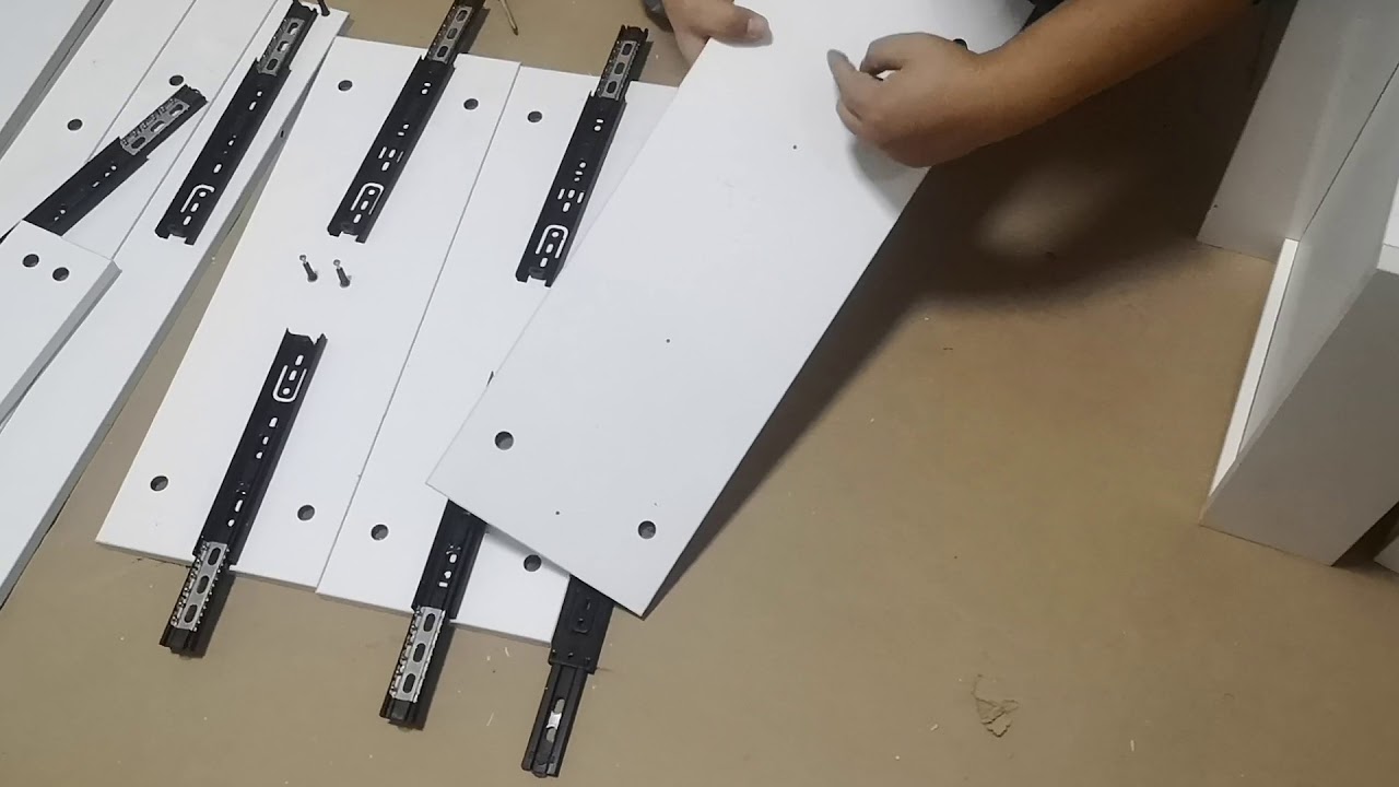 21 minute installation - 4 Drawer Coffee Tea Storage Table