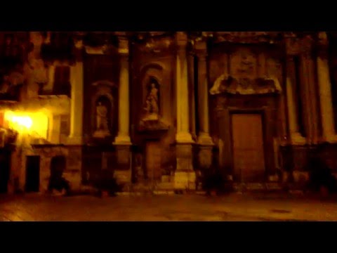 about 10 seconds in Piazza Sant'Anna, Palermo