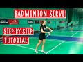 Backhand Serve A Step By Step Guide EVERY BADMINTON PLAYER NEEDS