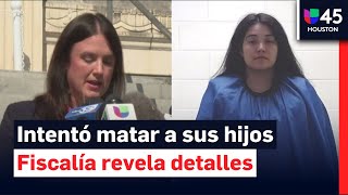 Madre acusada de intentar un homicidio-suicidio con sus hijos: revelan detalles de su macabro plan