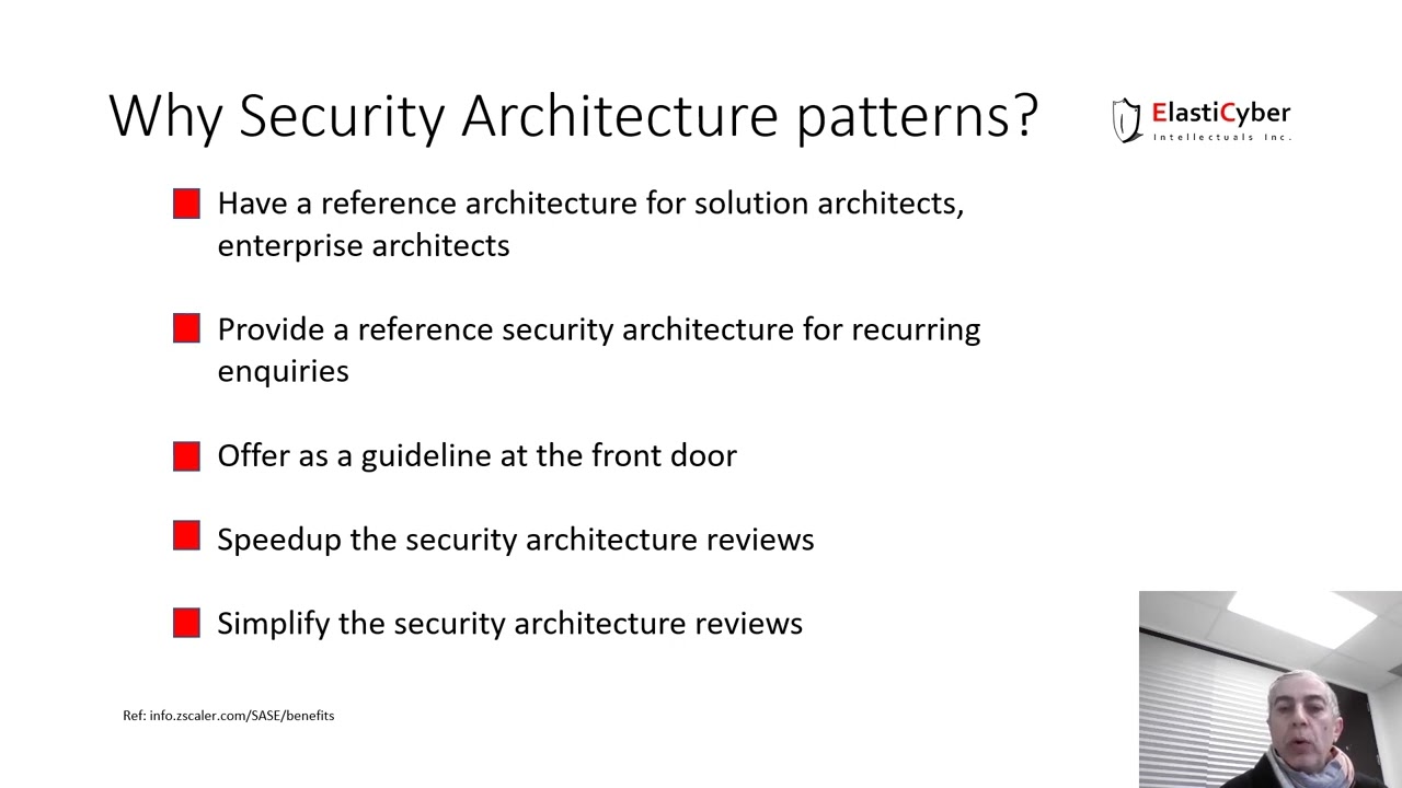 Security Architecture Patterns Video