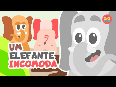 Um Elefante Incomoda (Muita gente) 🐘🌳🐘🌴🐘 | ZigTum