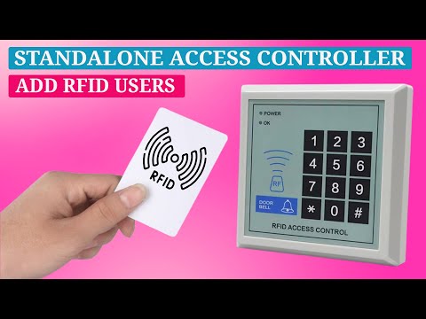 How to Add and Delete RFID Card Users in a Standalone Access Controller
