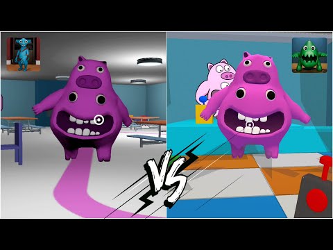 Pigster Moments - Green Monster Survival vs Green Monster 4 All Boss