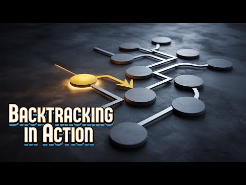 Backtracking Explained 🔍 | The Smart Way to Solve Puzzles, Mazes & Algorithms!