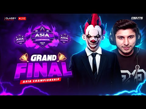 Grand - Finale Day 2 💀 Asia Cup Championship 🏆 Classy Live 👽 #freefire #live #classyfreefire