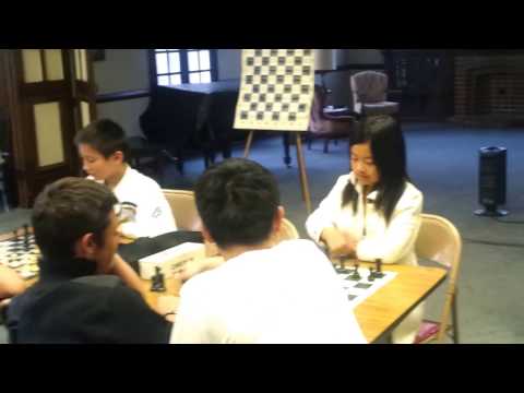 ACA chess students in class