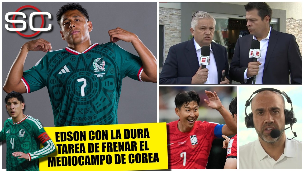 EDSON, SÁNCHEZ y ROMO, los cambios del VASCO AGUIRRE para frenar a SON y su COREA | SportsCenter