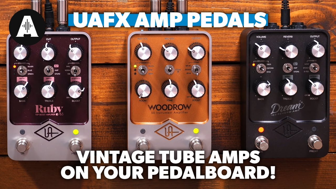 Universal Audio UAFX Dream '65 Reverb Amp Pedal - Andertons Music Co.