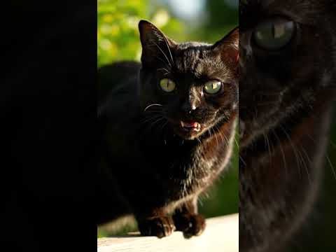 Cat meowing to attract cats