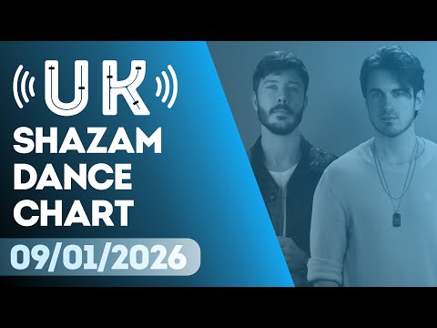 🇬🇧 SHAZAM UK DANCE CHART (09/01/2026) | TOP-50 & NEW-ENTRIES OVERVIEW