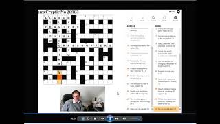 Solving The Times crossword on 8 December 2017