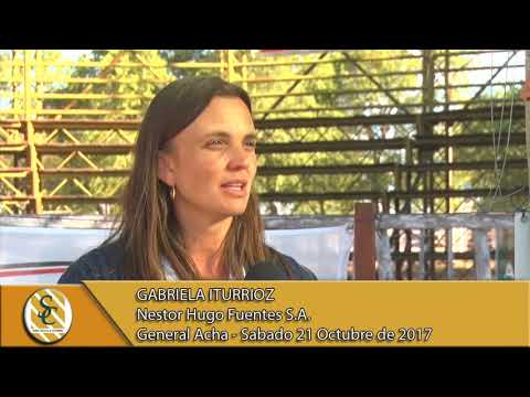 21-10-17 Nota Gabriela Iturrioz - Reproductores del Caldenal - General Acha.