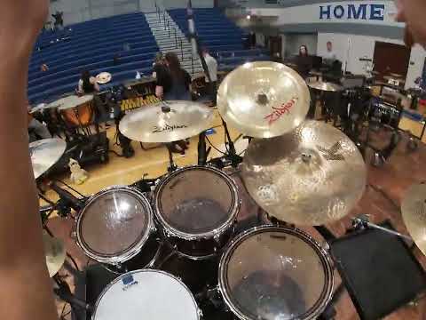 Ascension Percussion 2022 Drumset Head Cam - Logan McCloskey