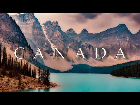 CANADA - Amazing Nature Scenery and CINEMATIC Relaxation Film With Soothing Music