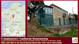 preview picture of video '2 slaapkamers 1 badkamer Dorpswoning in Pontevedra'